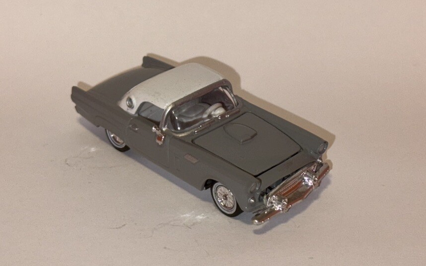 RACING CHAMPIONS Loose 1956 Ford Thunderbird (Gray Version)