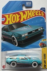 2025 Hot Wheels HW ART CARS 5/10 DMC DeLorean 36/250
