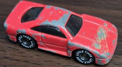 3″ The Little Tikes 1/64 Scale Red Loose Car 0401
