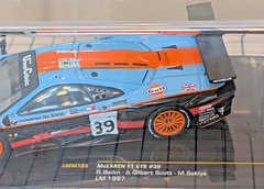 IXO 1/43 McLaren F1 GTR #39 Gulf Le Mans 1997 Bellm Sekiya Diecast Model