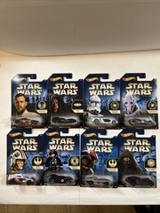 2015 Hot Wheels Star Wars Factions Car Lot Complete set of 8