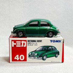 Tomica TOMY #40 Mitsuoka ViewT w/Metal Base 1:61 Scale New in Box