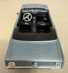 1964 Ford Mustang Convertible 1:24 Diecast 68012 Blue NO BOX