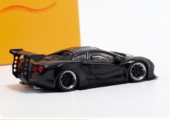 Mortal 1/64 Scale Mitsuoka Orochi LBWK Black Diecast Car Model Toy Gift NIB