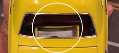 1:18 Highway 61 1971 Dodge Challenger R/T Yellow Diecast **READ**