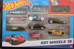 Hot Wheels 54886 1:64 Scale 10 Car Pack