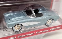 Greenlight 1/64 Chevrolet Corvette 283/315 ’61 Barrett Jackson Diecast Model Car