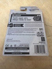 2025 HOT WHEELS – Factory Sealed – McLaren Speedtail – Mainline
