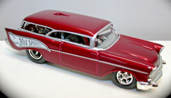 Hot Wheels 100% Cool Collectibles, ’57 Chevy Nomad Custom, NEW – No Box