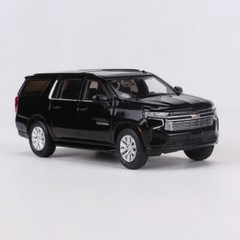 MASDI 1/64 Scale Chevrolet Suburban Black Diecast Car Model Toy Gift