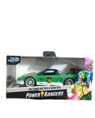Jada 2002 Honda NSX Green Power Rangers Type-R Japan Spec Die Cast 2020