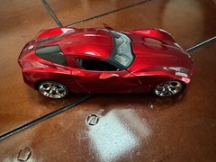 JADA 1/24 92387 BIGTIME MUSCLE 09 CHEVROLET CORVETTE STINGRAY CONCEPT RED No Box