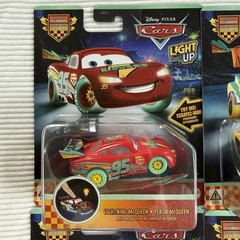 2026 Disney Pixar Cars Race to Celebrate Light-Up Series Complete Set of 6 NIB