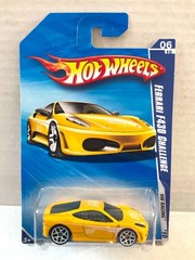 Hot Wheels FERRARI F430 CHALLENGE – 2010 HW Racing #154 – YELLOW Color Variation