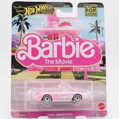 Mattel Hot Wheels Pop Culture – Barbie The Movie – 1956 CORVETTE Pink (JBL79)