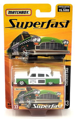 2005 Mattel Matchbox Superfast #33 Checker Cab Limited Edition 1 of 15,500