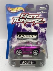 ⭐️ 2003 Hot Wheels Hot Tunerz Purple GReddy 2001 Acura Integra B1655 1:64 Car ⭐️