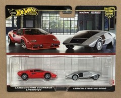 2025 Hot Wheels Car Culture 2 pack Lamborghini Countach & Lancia Stratos