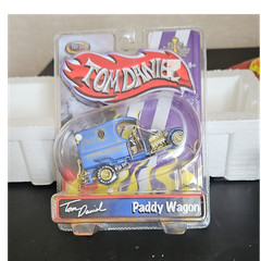 Toy Zone Iron Legends 1:43 Tom Daniel Paddy Wagon Diecast Car Blue/Gold