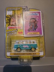 Greenlight Garbage Pail Kids Volkswagen Samba Bus Hippie Skippy Diecast Vw Van