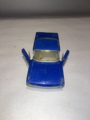 Blue And Silver 1961 Chevrolet Impala Bubbletop Diecast Model Car Body