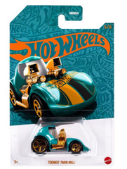 Hot Wheels Tooned Twin Mill Pearl and Chrome HDH54-956 F 1/64