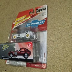 Johnny Lightning Storage Tin 1963 Cheetah #68 White Lightning Chase release 2