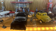 ERTL 1/18 1955 Chevrolet Hot Rod Coupe, Black, From American Graffiti Movie