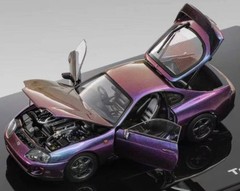 LCD DIECAST 1/43 1993 TOYOTA SUPRA MKIV MK4 (A80) RHD CHAMELEON PURPLE METALLIC
