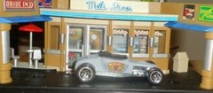 HOT WHEELS Loose MYSTERY CAR Track T (Gray Version)
