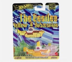2025 Hot Wheels Premium Pop Culture The Beatles Yellow Submarine model JBL74-7F1