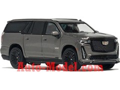 1:64 Shadow Pro 2023 Cadillac Escalade ESV Argent Silver Metallic