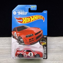 2015 Hot Wheels NFS Nissan Skyline GT-R (R34) Night Burnerz Need For Speed