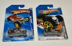 Hot Wheels 2010-011 Bone Shaker Lot of 2