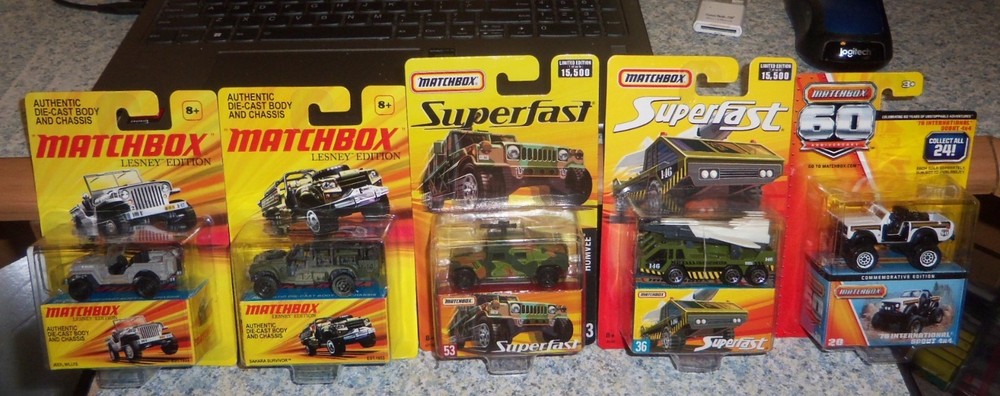Matchbox Superfast & Lesney Edition 5 Models