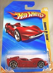 2010 Hot Wheels #35 New Models 35/44 SCOOPA Di FUEGO Red Variant w/Chrome OH5 Sp