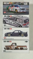 Kaido House 4 Cars Lot BMW M3 Honda Civic Nissan Skyline R34 Chevy Silverado