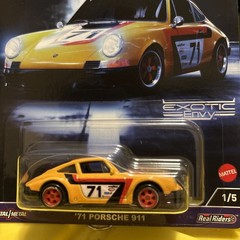 Hot Wheels Premium Car Culture 2024 Exotic Envy ’71 Porsche 911 1/5