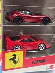 Hot Wheels 5 Pack Ferrari F40 Competizione Dino 206 GT SF90 Stradale 365 GTB4 C