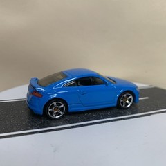 2021 Matchbox #16/100 2020 Audi TT RS Coupe Light Blue w/Chrome 5 Spoke 1:64 NM
