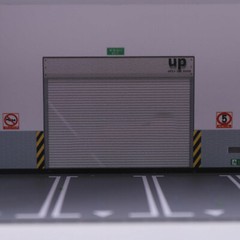 1:64 3-Layer Diecast Car Model Display Cabinet Parking Lot Case With LED Light