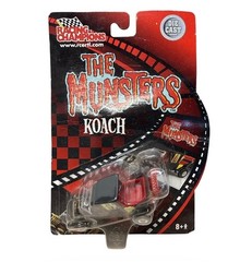 2002 MUNSTERS KOACH TV MONSTER DIE CAST HOT ROD CAR VEHICLE RACING CHAMPIONS MOC