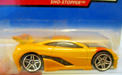 2000 Hot Wheels Sho-Stopper Sports Car Yellow First Editions #27 of 36 Cars #087