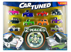 NEW 2025 CarTuned Z-Macks 10-Pack Die-Cast Set Collector Set Sealed