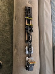 Diecast Masters 1/50XL 120 Low Profile HDG Lowboy Trailer with 2 Boosters 91032