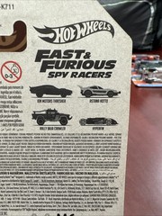 (4) Set 1-4 Fast&furious Spy Racers Hotwheels Read Description