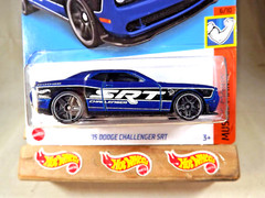 2022 Hot Wheels #235 Muscle Mania 6/10 ’15 DODGE CHARGER SRT Blue w/Black Pr5 Sp