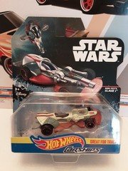 New Disney Star Wars Hot Wheels Boba Fett’s Slave 1 Character Toy Car Carships