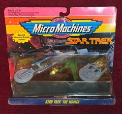 Micro Machines Star Trek ‘The Movies’ #65825 New in Package Collection #2