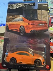 2026 HOT WHEELS SILVER SERIES AUDI RS 5 COUPE ORANGE #3/5